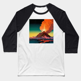 Fiery eruption 1 Baseball T-Shirt